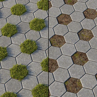 Eco-paving Type 1 Pattern 9 — Ver 2