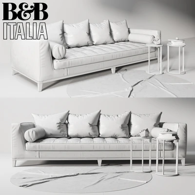 Диван B&B Italia  Lutteria с подушками — Вид 2