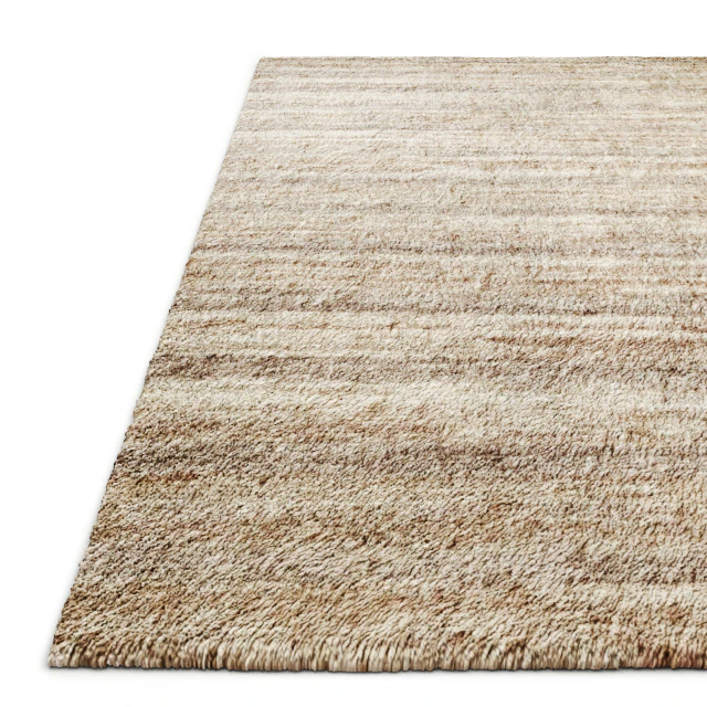 Palette Stripe Hand-Knotted Wool Shag Rug RH — Descargar