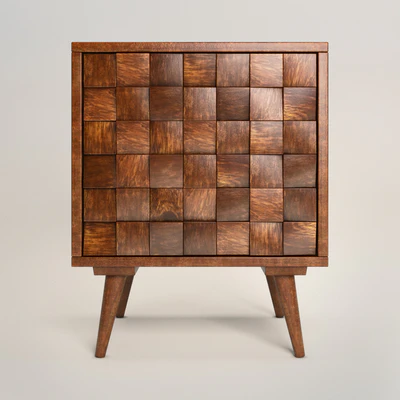 Wooden pedestal ZARA HOME — Ver 2