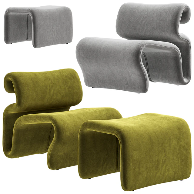 Artilleriet - Etcetera (Fabric Easy Chair and Footstool) — Descargar