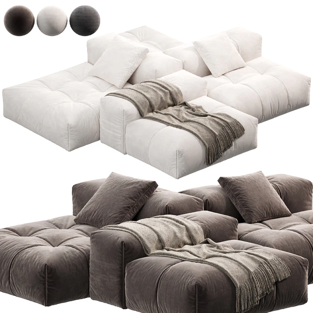 PIXEL Sofa by Saba Italia, sofas — Descargar
