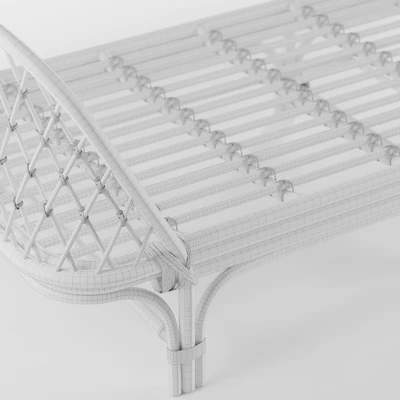 Kaliko Rattan Daybed — Ver 2