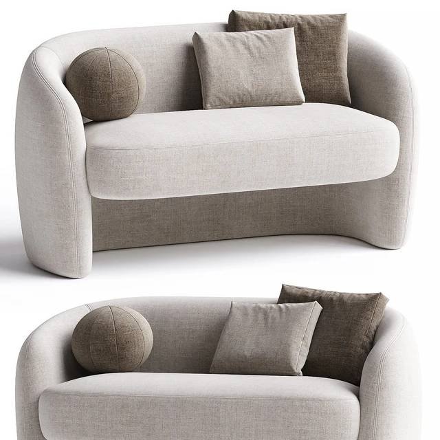 Kearney 60.62'' Upholstered Loveseat — Descargar