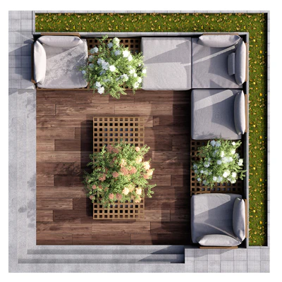 OUTDOOR SITTING AREA NO9 — Ver 3