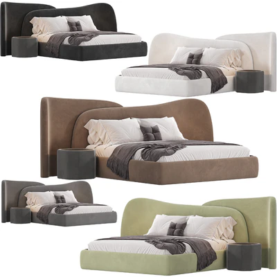 Gaspra Modern bed — Ver 3