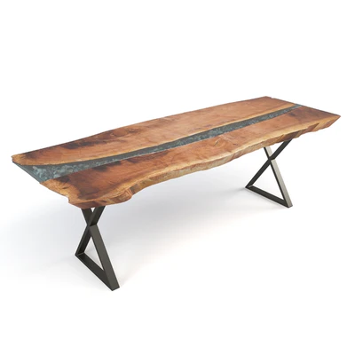 Live Edge River Table — Ver 1