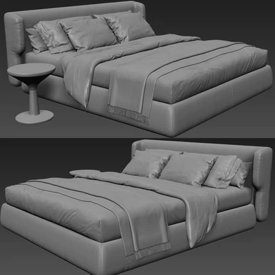 Ditre Italia Claire Bed — Ver 2