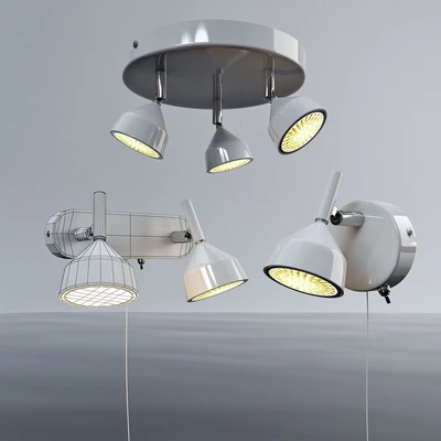 Model BELL, wall and ceiling light from MARKSLOJD, Sweden. — Ver 2
