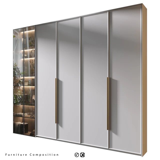 Furniture Composition | 455 | Шкаф — Скачать