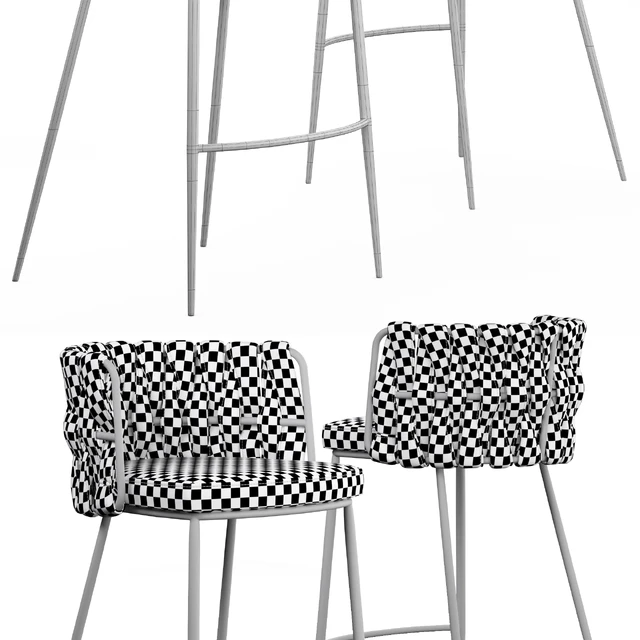 LoftDesigne Bar Stool 2678 — Descargar