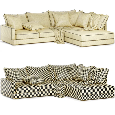 Tully sofa with chaise — Вид 2