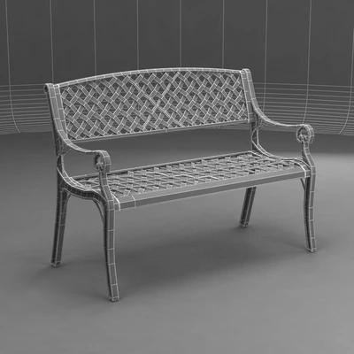 Cozumel Copper Cast Aluminum Bench by Christopher Knight Home — Ver 2