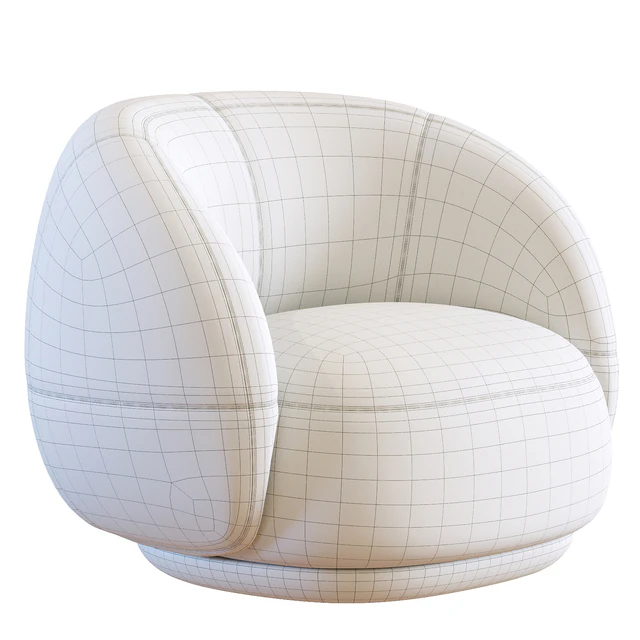 Tacchini Julep Armchair — Скачать