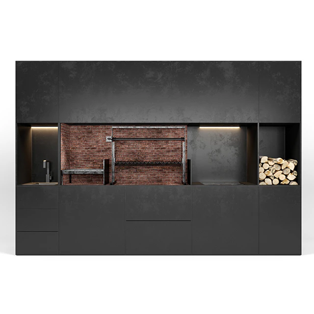 Bbq with electric kitchen — Скачать