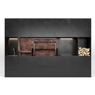 Bbq with electric kitchen — Вид 3