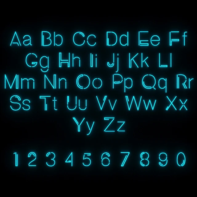 Шрифт Neon Absolute Sans Latin — Скачать