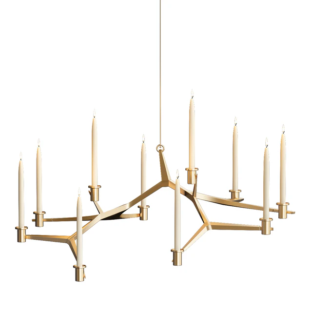 Agnes candelabra hanging 10 candles von Roll & Hill — Descargar