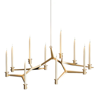 Agnes candelabra hanging 10 candles von Roll & Hill — Descargar