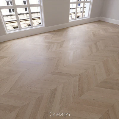 Parquet natural, oak Sapphire, 3 types. Linear, chevron, herringbone. — Ver 2
