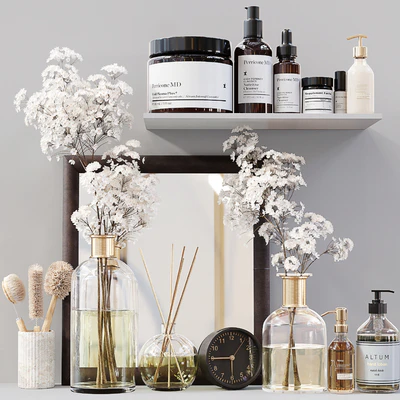 Bathroom Decor Set 012 — Ver 2