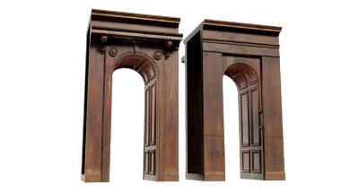 historic palace interior doorway wood 001 — Descargar