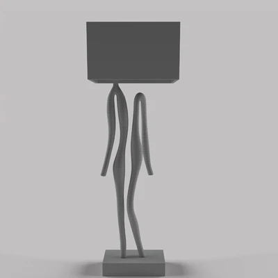 Girl Lamp by Atelier Van Lieshout — Ver 2