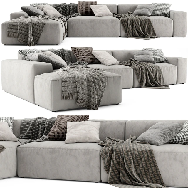 Jesse Daniel Chaise Longue Sofa — Descargar