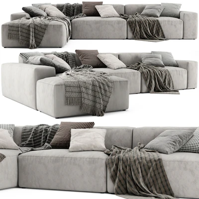 Jesse Daniel Chaise Longue Sofa — Ver 1