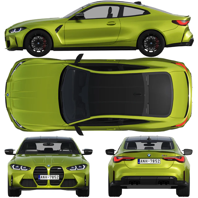 BMW M4 Competition 2021 — Скачать