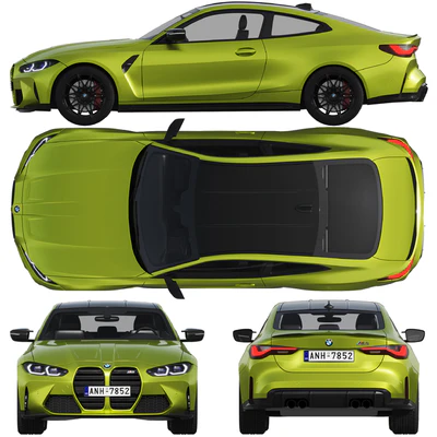 BMW M4 Competition 2021 — Вид 2