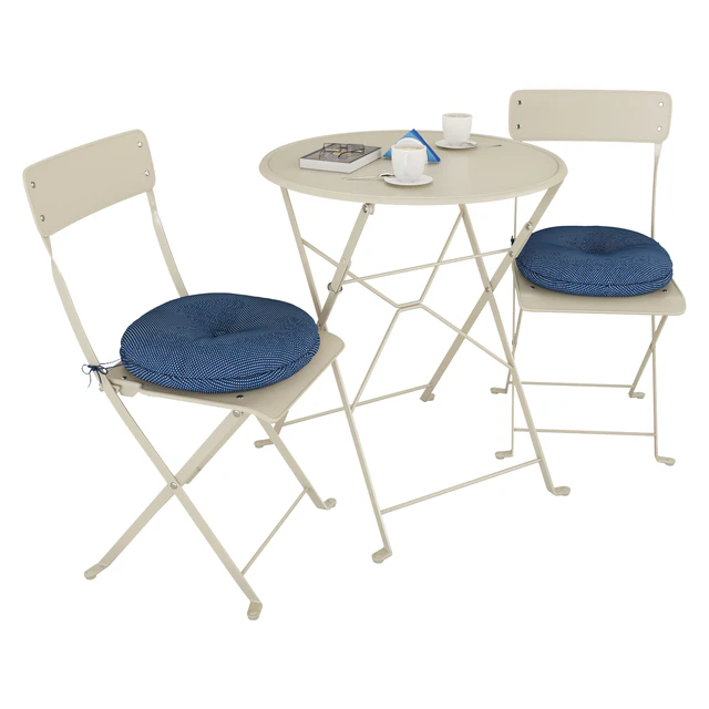 SALTHOLMEN 03 Desk + 2 folding chairs, d / garden — Download