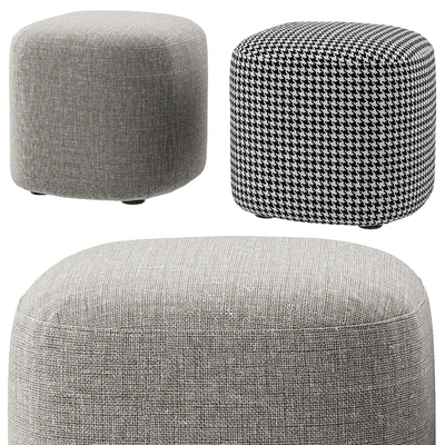 Vorsen - Round Ottoman Stool — Вид 4