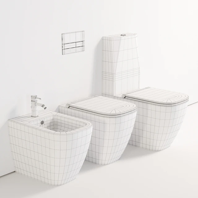 Esedra by SDR Ceramiche Quadra WC — Скачать
