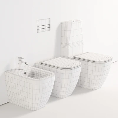 Esedra by SDR Ceramiche Quadra WC — Вид 2
