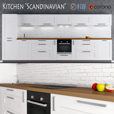 Kitchen Scandinavian — Ver 1