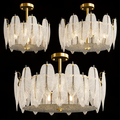 Chandelier With Feathers — Вид 1