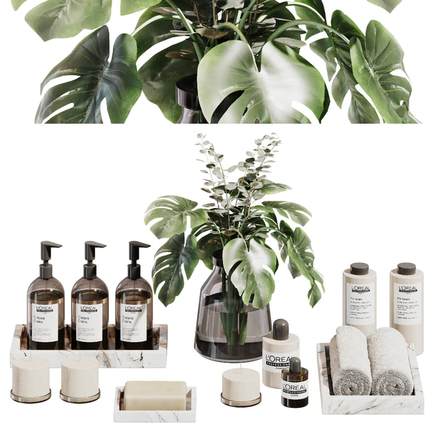 Decorative bathroom set 04 — Descargar
