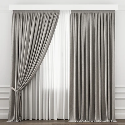 Curtains for interior №11 — Ver 1