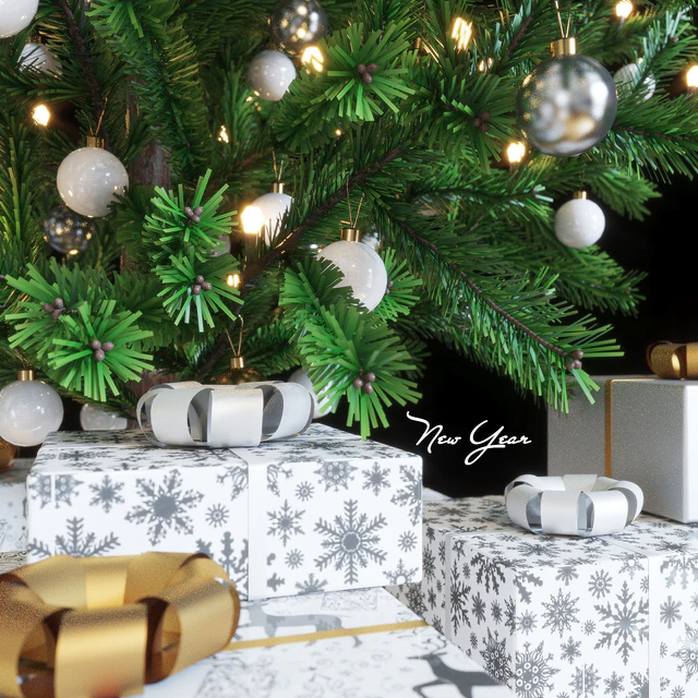 Spruce artificial New Year — Descargar