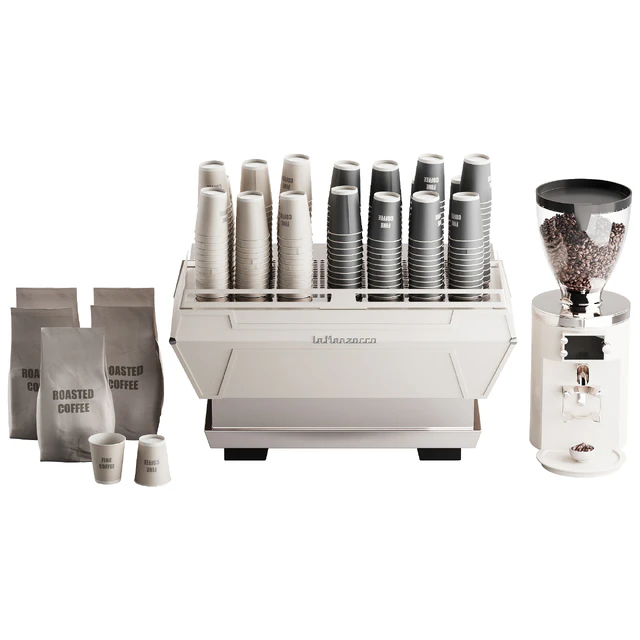 472 La Marzocco coffee machine & Mahlkonig coffee grinder kit — Скачать