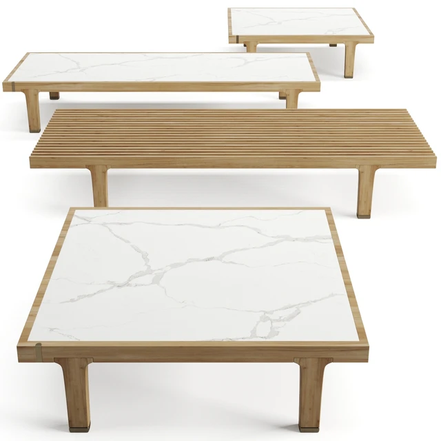 Sealine Coffee Tables By Dedon — Descargar