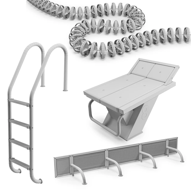 Olympic-size competition swimming pool — Descargar