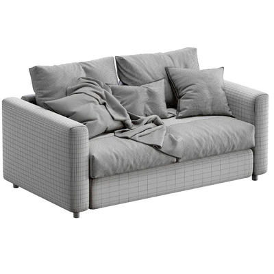 Leather sofa Ikea Vimle — Ver 2