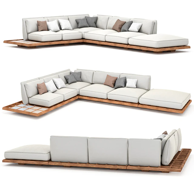 Mozaix Lounge sofa. Royal Botania. — Скачать