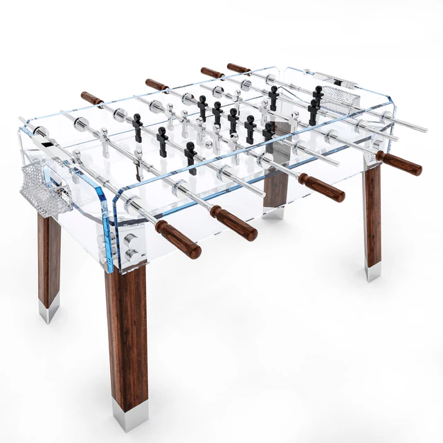 Table football Teckell contropiede calcio balilla WOOD — Descargar