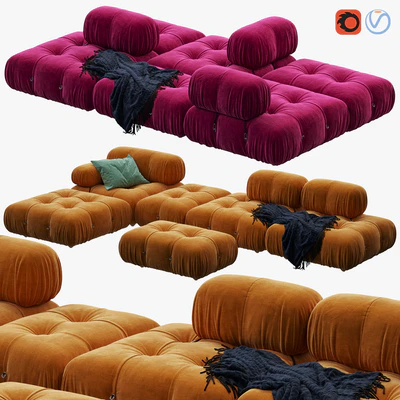 Camaleonda Sofa by B&b Italia — Ver 1