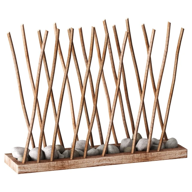 Floor decor made from sticks — Descargar