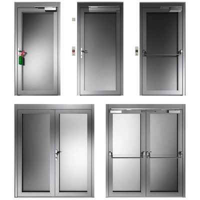 Metal swinging fire doors — Ver 1