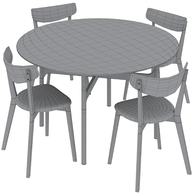 Dining Set 2 by Rowico Home — Скачать